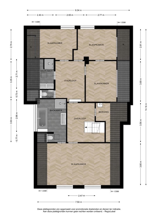 mediumsize floorplan